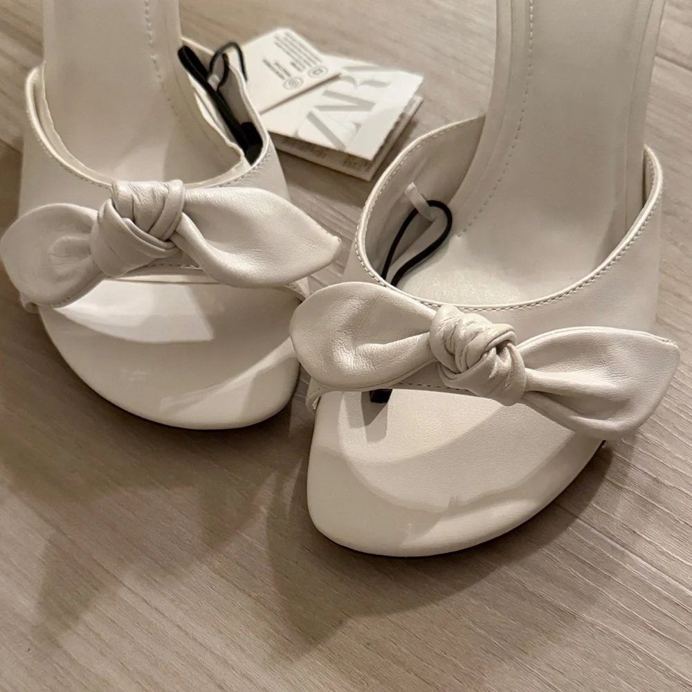 Zara Open Toe Heels - Picture 4 of 12